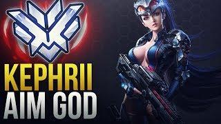 Best Of Kephrii AIM GOD - Overwatch Montage