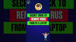 Secret Trick remove virus from pc #shorts #students #coding #hacker #programming #shortvideo
