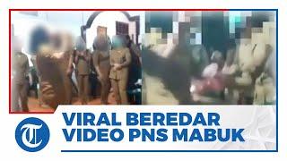 Viral Ibu-ibu Berpakaian PNS Mabuk Sambil Berjoget Disebut di Rumah Kadis Kesehatan