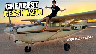 Buying The Cheapest Cessna 210 In The World & Flying It 1000 Miles Home