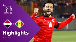 Egypt v Senegal  FIFA World Cup Qatar 2022 Qualifier  Match Highlights