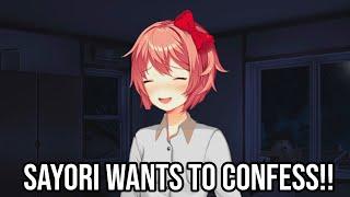 Sayori Really Want To Confess DDLC MOD Sunset DEMO FULL