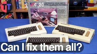 Commodore VIC-20 Repair-a-thon