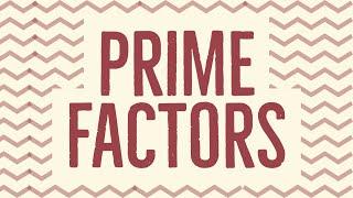 How To Find The Prime Factors Of A Number