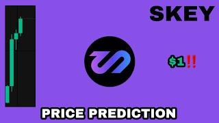 SKEY TOKEN TO THE MOON‼️ SKEY NETWORK PRICE PREDICTION $1 IS REAL⁉️ CRYPTO SLEEPING GIANT