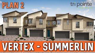 New Modern Townhomes for Sale in Summerlin  Vertex by Tri Pointe Homes