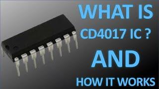 What is CD4017 IC  How to use CD4017 IC