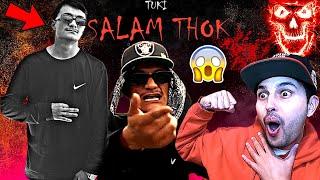 ANGRY DISS? TUKI MADE ME SCARED Reacting To TUKI - SALAM THOK @tukimusic NEW OFFICIAL MUSIC VIDEO