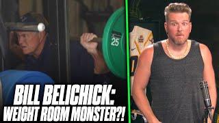 Pat McAfee Reacts Bill Belichick Still THROWS AROUND Weight At 70 Years Old