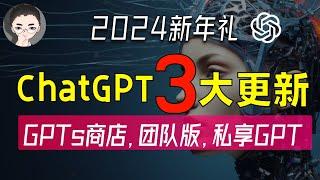 GPTs 商店、ChatGPT 团队版、最懂你的 GPT：OpenAI 新年三重惊喜，震撼发布  回到Axton