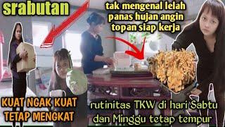  Rutinitas TKW Taiwan walau angin topan udara dingin tetap kerjakan#vlogtkwtaiwan#rutinitastkw#yg