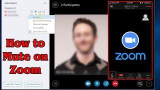 GUIDE How to Mute on Zoom Very Easily & Very Quickly