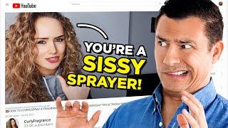 Antonio Reacts To Curly Fragrance  Honest Thoughts On Sissy Spraying