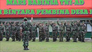 Mars BABINSA TNI-AD  Bintara Pembina Desa 