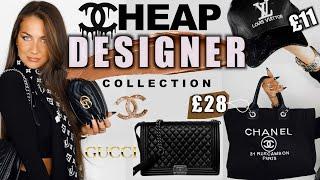 DESIGNER HANDBAG HAUL   LESS THAN £30  BOUGIE ON A BUDGET SERIES  EP 1