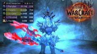 Testing BUFFED Frost DK In The War Within Beta...