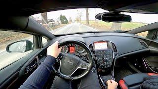 Opel Astra J GTC 2.0 CDTI 165HP Manual 2014 POV Test Drive & Acceleration 0-100