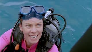 Rachel Blakely - Reef Doctors pink wetsuit