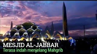Indahnya mesjid Al-Jabar disore hari #aljabbar #viral