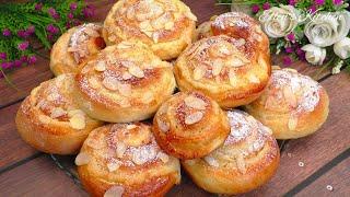 Incomparably Delicious BUNS for tea The most delicious and simple RECIPE