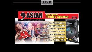 ASIAN TROLLEY SPEAKER