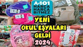 A101 OKULA DÖNÜŞ YENİ KALEMLİK VE ÇANTALAR A101 OKUL ALIŞVERİŞİ2024 2025 A101 OKUL EŞYALARI GELDİ