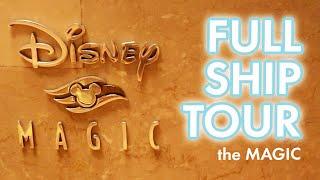 DISNEY MAGIC CRUISE SHIP  FULL TOUR