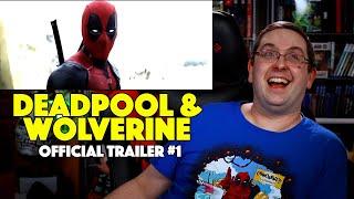 REACTION Deadpool & Wolverine Trailer #1 - Ryan Reynolds MCU Marvel Movie 2024