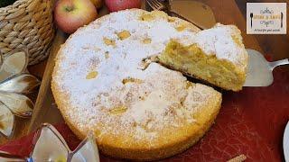 Easy Sharlotka Apple Cake  Russian Dessert  Spork & Knife