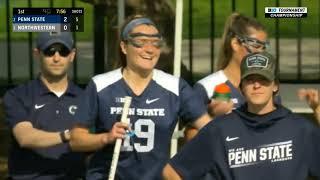 Penn State vs Northwestern Big Ten Championship womens college lacrosse 2024