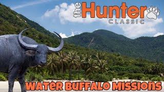 The Hunter Classic Water Buffalo Missions Водяной Буйвол Выполняем миссий