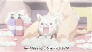 Mandi Bareng Anji*g Tapi...  Bimbougami ga Sub Indo