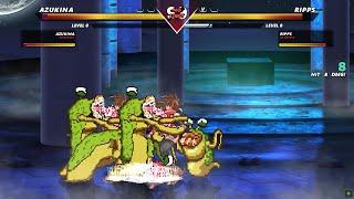 Azukina vs Ripps  Mugen Fighting Games