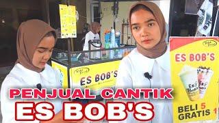 UDAH CANTIK GAK GENGSI JUALAN  PENJUAL BERHIJAB ES BOBA 