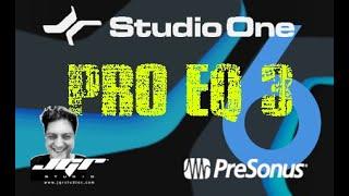 Studio One 6 new Pro Eq3 Tutorial Mastering ITA