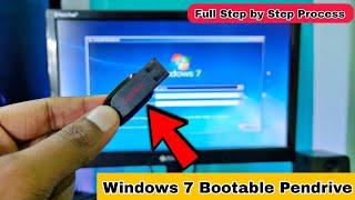 Windows 7 Bootable Pendrive kaise banaye  How to make Windows 7 Bootable Pendrive  Windows 7