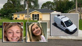 Police searching van located at home of parents to missing womans boyfriend