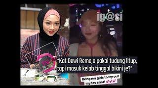 Kat TV Bertudung Litup Masuk Kelab Pakai B*k*ni Je? - Ernisha Pula Tumpuan Seranah Netizen