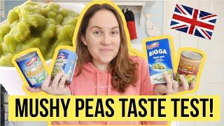 American taste tests British mushy peas surprising