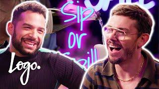 Ryan O’Connell Plays a Round of Sip or Spill  Logo