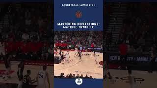 Uncover the  artistry showcased by NBA player Matisse Thybulle and his ability to get deflections.