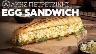 Egg Sandwich Επ. 52  Kitchen Lab TV  Άκης Πετρετζίκης