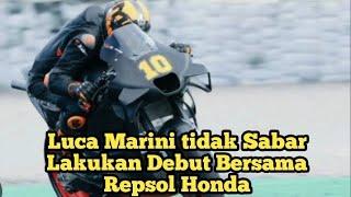 Luca Marini tidak Sabar Lakukan Debut Bersama Repsol Honda