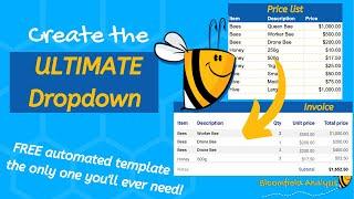 Create a  Automated  Double Dropdown Dependent Price List  Google Sheets  Excel