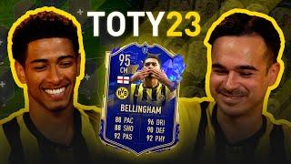 Jude Bellingham builds his TOTY  FIFA 23  BVB x eFootball