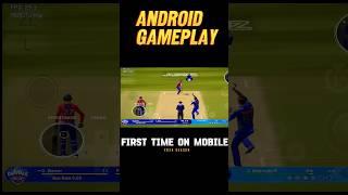 Cricket 24 On Android First Time How to Play Cricket 24 On Android #shorts