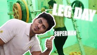 My Leg day - Prabhat mahto - Natural Gym Motivation