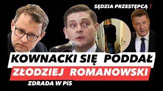 CHYTRY ROMANOWSKI – KOWNACKI PRZECIW PiS️BARYKADA W KRS I GANG SĘDZIÓW OKUPUJE BUDYNEK