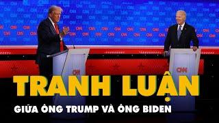 Cuộc so găng kéo dài 90 phút giữa ông Trump và ông Biden diễn ra như thế nào?