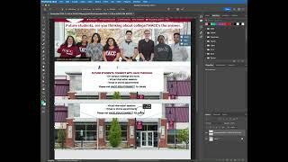 Splicing Images Together in Photoshop Creating Full Page Images for Websites